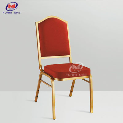 Stacking Red Hotel Conference Banquet Chair Use For Star Hotel