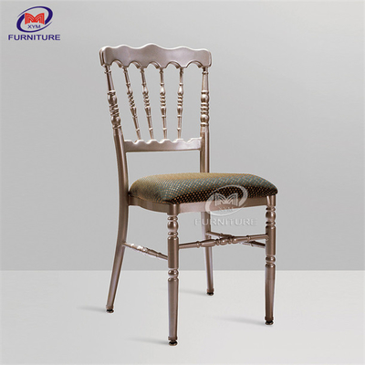15.5 นิ้ว ความกว้างของเก้าอี้ แต่งงาน Chiavari เก้าอี้สําหรับห้องบอลใหญ่